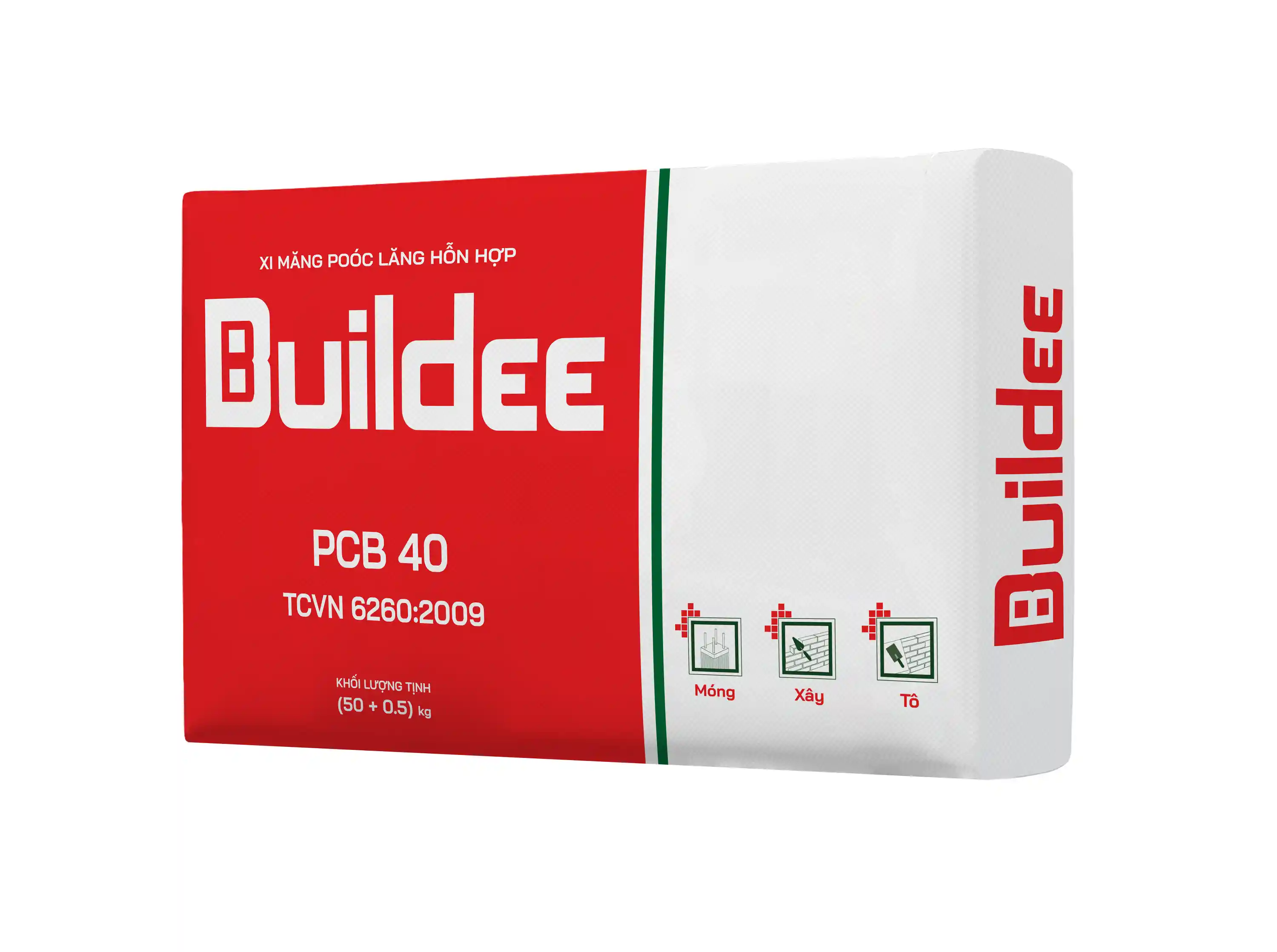 Xi Măng Buildee Đóng Bao 50Kg